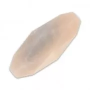 Oliva sintetica sfaccettata 24x10 mm imitazione Marmo Rose x1