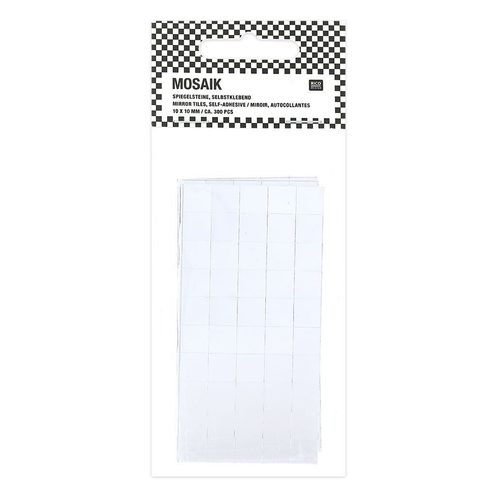 Docrafts PMA 3721401 fare Craft - Adesivi mosaici per specchi argentee