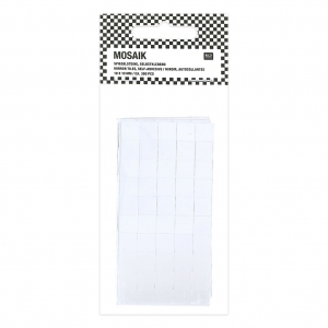 Set di 300 mosaici specchio di vetro quadrato 10x10 mm autoadesivo x1