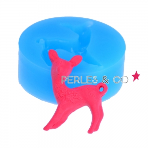 Mini stampo silicone mm. 39,5x25,4 Cerbiatto