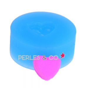 Mini stampo silicone mm. 12,5x10,5 Cuore