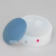 Mini stampo silicone cabochon rotondo mm.30