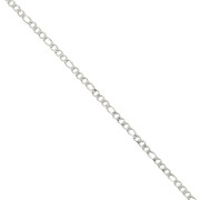 Catena a maglia Figaro (1x3) 3 mm - Acciaio inox 304 x98 cm