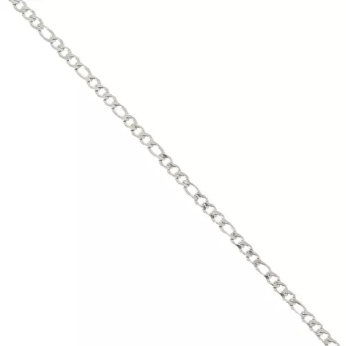 Catena a maglia Figaro (1x3) 3 mm - Acciaio inox 304 x98 cm