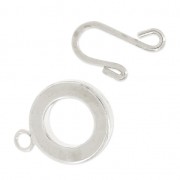 Gancio crochet  mm.15 argenté x1|raw }}