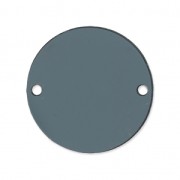 Separatore rotondo 2 fori in plexiglas 20 mm Grigio trasparente x1|raw }}