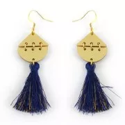 Separatore mezzo disco 3 file in plexigas 12x25 mmDorato x1