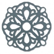 Separatore traforato in plexiglas 55 mm Grigio trasparente x1