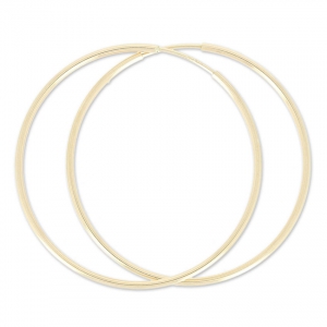 Orecchini ad anello mm.50 in Gold filled x2