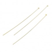 Chiodino con testa tonda mm. 50x0.5 in Gold filled x10|raw }}