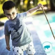 Trasfert autoadesivo tessile 18x14 cm Aquila x1