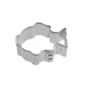 Mini emporte-pièce en fer blanc pour modelage 12 mm Poisson