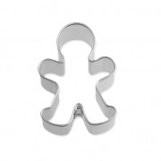 Piccolo stampino in latta per modellare, 31 mm, pan di zenzero x1