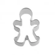 Piccolo stampino in latta per modellare, 31 mm, pan di zenzero x1
