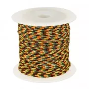 Parachute Cord 1 mm Yellow/Multicolore x10m