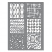 Silk Screen Graine Créative per pasta polimerica mm.114x153 - Motif Matière|raw }}