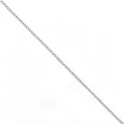 1,6x2 mm Catena Forzatina in acciaio inox x97 cm