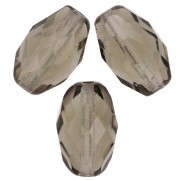 Olive sfaccettate 12x7,5 mm Diamante nero x20|raw }}