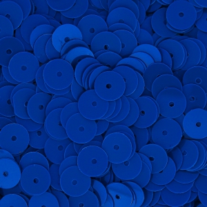 Rondelle sintetiche imitazione Heishi 6 mm Blu elettrico x50g