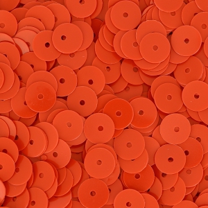 Rondelle sintetiche imitazione Heishi  6 mm Corallo x50g