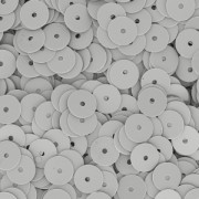 Rondelle sintetiche imitazione Heishi  6 mm Grigio x50g|raw }}