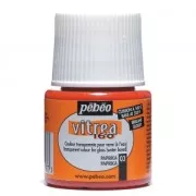 Pittura Vitrea 160 Pébéo Paprika (n°03) brillante x45ml