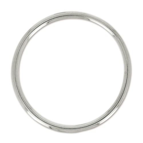 Anellino mm. 46 Rodiato x1