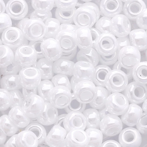 Rocaille Miyuki 6/0 528 - White Pearl Ceylon x8g
