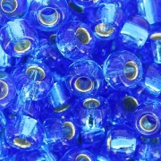 Rocaille Miyuki 6/0 19 - Sapphire Silver Lined x8g|raw }}