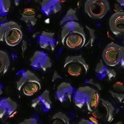 Rocaille Miyuki 6/0 1426 - Dark Purple Dyed Silver Lined  x8g