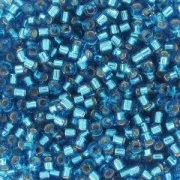 Miyuki Delica 15/0 DBS0149 - Capri Blue Silver Lined x5g