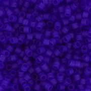 Miyuki Delica 11/0 DB0748 - Transparent Cobalt Mat x8g