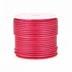 Cordone poliestere tipo snake cord 1.5 mm Lampone x10 m