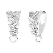 Attacco per ciondolo decorazione foglie 12.5 mm Argento 925  x1|raw }}