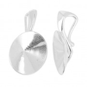 Castone sottile pendente 1122 mm.14 in Argento 925 x1