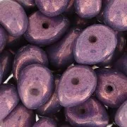 Perle di vetro Tico Beads 5x7 mm Opaque Lumi Amethyst x25