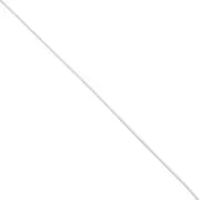 Catena serpentina mm. 1.4 mm - Placcatura argento fino xm. 1