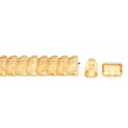 Perle di vetro Roofy Beads 5x8 mm Jet Valentinit x25