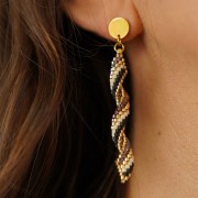 Miyuki Delica 11/0 DB0732 - Opaque Dark Cream x8g