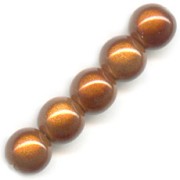 Perle Miracoli mm.  6 Marrone x5|raw }}