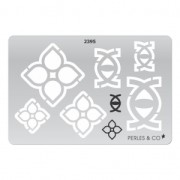 Modello rigido per pasta polimerica 152x100 mm Fiori e occhi|raw }}