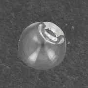 Sfera di vetro da guarnire 16 mm x4