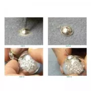 Sfera di vetro da guarnire 16 mm x4