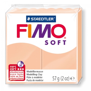 Pasta per modellare Fimo Soft gr. 57 Carne chiara (n°43)