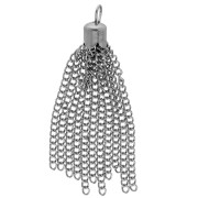 Nappina a catena 55 mm - Rodio x1