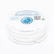 Filo di nylon europeo Griffin 0.3mm a 0.5mm bianco x25m