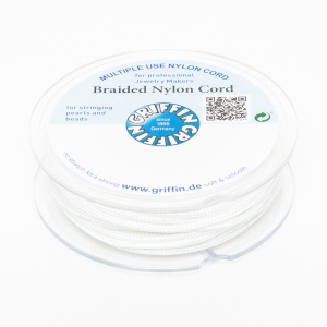 Filo di nylon europeo Griffin 0.3mm a 0.5mm bianco x25m