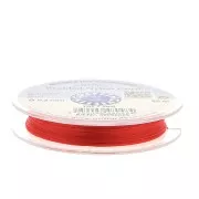 Filo di nylon europeo Griffin 0.3mm a 0.5mm Rosso x25m