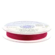 Filo di nylon europeo Griffin 0.3mm a 0.5mm Dark Red Fuchsia x25m
