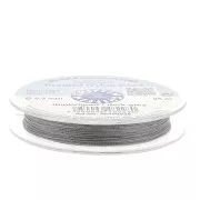 Filo di nylon europeo Griffin 0.3mm a 0.5mm Dark Grey x25m